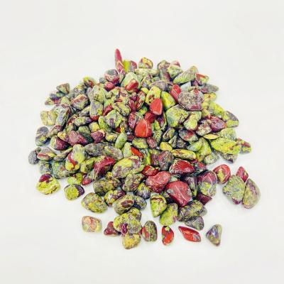 China China Guaranteed Quality Price Dragon Blood Stone Gravel Tumbled Suitable Stone Crystal Gravel Crystal Chips for sale