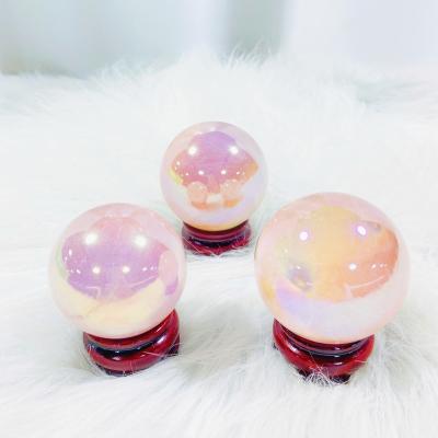 China China Wholesale Powder Coated Crystal Ball Decor Home Crystal Craft Supply Items for sale