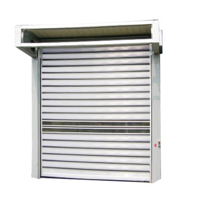 China Heat Insulation 2*3 Workshop Outdoor Quick Roll High Speed ​​Aluminum Spiral Door for sale