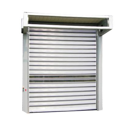 China Rapid Rollo Spiral Warehouse Porta Heat Insulation Industrial Rolling Doors Heavy Duty for sale