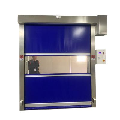 China Energy Efficient Made In China Automatic Roll Up Leaf Shutter Door High Speed ​​With Motor for sale