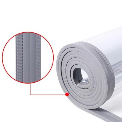 China Factory Supply Favorable Price Factory PVC Slatted Door Sheer Curtain For Store for sale