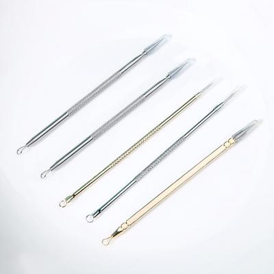 China Meilamei Face Care Acne Needle Stainless Steel Pimple Extractor Blackhead Individually Packing MLM-P500 P501 P503 for sale