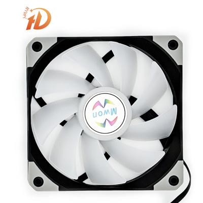 China Computer case 120*120*25mm cpu fan 12v fan for cpu cooler RGB ARGB led cpu fan for sale