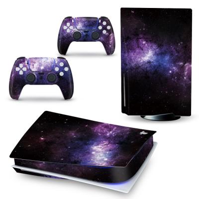 China Custom Design Faceplate PVC Skin Sticker For Ps5 Controller Console Stickers PS5-Playstation 5 Sticker for sale