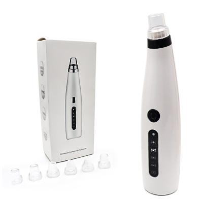 China Electric Facial Pore Remover Blackhead Remover Vacuum with 6 Probes - 5 Speed ​​Adjustable Face Pore Acne Suction Vacuum Removal Extractor for sale