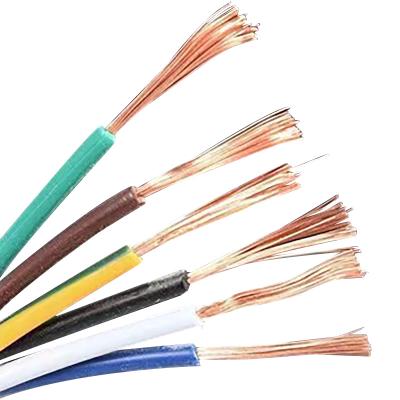 China Automotive Electrical Manufacturer QVR China Electronic Insulation Single Core Cable Single Core Cable Copper Wire for sale