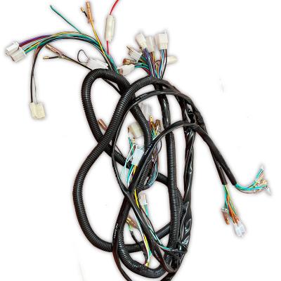 China 2021 yamaha motor tricycle engine wiring harness electronics for har motorcycle jst connector wire for sale