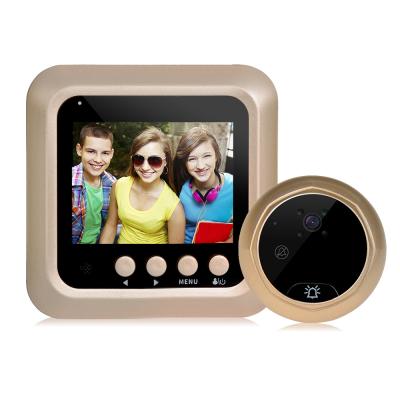 China Danmini W5 Hot Sales 2.4 Inch Digital Motion Detection Door Viewer Door Ring For Home Security 80mm*80mm*18mm for sale