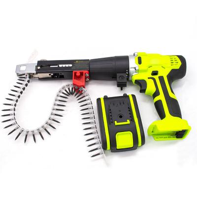 China Cordless industry lithium battery nailer gun for concrete wall nail gun machine for sale