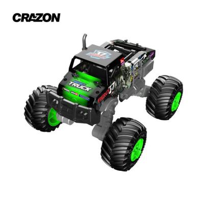 China Crazon RC model in stcok 1:16 4 x4 four wheel drive rc climbing car toy rock crawler rc car 30m four wheel drive for kids for sale