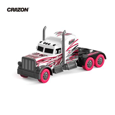 China RC Hobby New Crazon Style Customize Kids Simple Rc Truck 1:16 Tractor RC Car Truck for sale