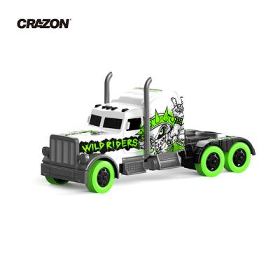 China RC Hobby Crazon Customized Kids Rc Truck 1:16 Tractor RC Car Truck Single Battery Rc Toys for sale