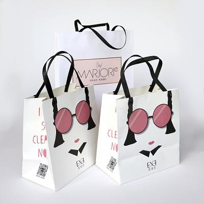 China Cheap factory maker recyclable paper bag custom logo printing for sale for sale