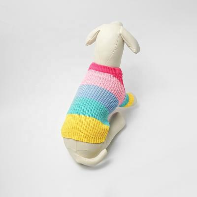 China Beautiful Viable High Quality Hand Knit Dog Clothes Pet Make Luxury Cat Dog Sweater Sweaters for sale