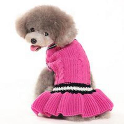 China Small Wedding Pets Viable High End Pink Dog Tutu Designer Luxury Cute Harness Dog Dress for sale