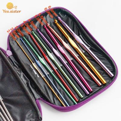 China Durable Amigurumi Crochet Needles New Arrival Tiny Crochet Hooks Set Kit Hooks Bag Knitting Kit for sale