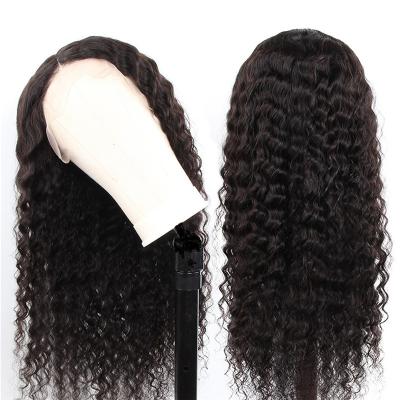 China Deep Wave 180 Density Cuticle Aligned Virgin Wigs Glueless Hd Lace Frontal Deep Wave Hd Wig 40 Inch Grade 12 A Very Long Hair Wig for sale