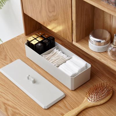 China Wholesale Modern Simple Jewelry Organizer Bins Storage Small Object Storage Bin Multifunctional Storage Bin With Lid for sale