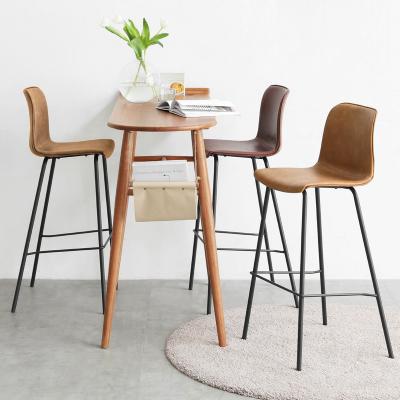 China Modern Red Stainless Kitchen Chair Eco-friendly Luxury Design Chair Eco-friendly Leatherette Stool Counter For Bar Table for sale