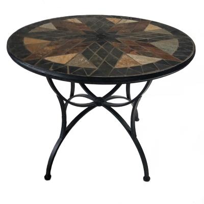 China High Quality Outdoor Table Mosaic Art Outdoor Pattern Around Coffee or Tea Table Low Price for sale