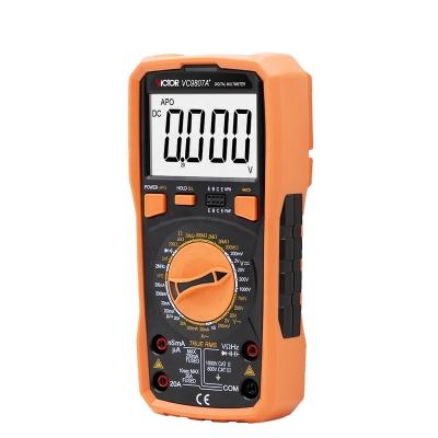 China 9807A+ VICTOR True RMS Digital Multimeter 20000 Counts Manual Range Conductivity 2000uF 9807a+ Resistance-Capacitance for sale