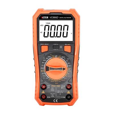 China RuoShui 890D Digital Multimeter Manual String Capacitance Meter Resistance Meter hFE Triode Tester with NCV and RMS True 890D for sale