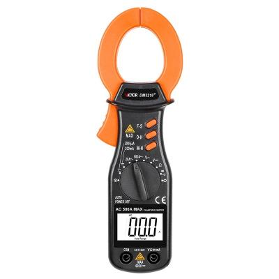 China VICTOR DM3218+ Digital Clamp Meter DC/AC Multimeter Car Ampere Hertz Capacitance Ohm Test 30mm Current RMS Voltage Tester for sale