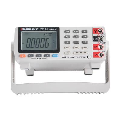 China RuoShui 8145C Digital Multimeter Bench RMS 1000V 10A Multimetro Multimeter Tester 22000 Counts Volt Amp Ohm True Higher Capacity Hertz 8145C for sale