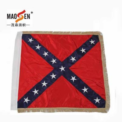 China Healthcare Institutes USA Custom Design Logo Country Flag Banner Flag for sale