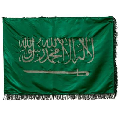 China Education Wholesale Saudi Arabia Prisoner of War Flag USA Sewed Stripes Embroidered Stars Printing Flag for sale