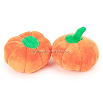 China Sustainable Pumpkin Shaped Dog Halloween Toys for sale