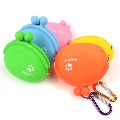 China Small Viable Silicone Pet Training Pouch for sale