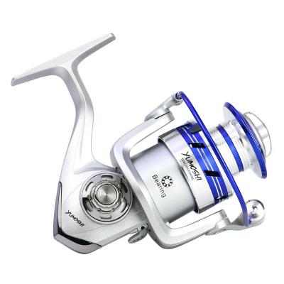 China 1000-7000 Capacity Straight Series Reel Sea Fishing Rod Arm Aluminum Fishing Tackle Foldable Spinning Reel for sale