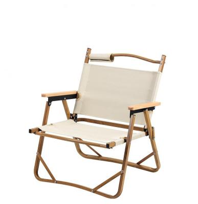 China Leisure Equipments Folding Outdoor Fixed Beach Chair Light Beach Sun Lounger Metal Chair for sale