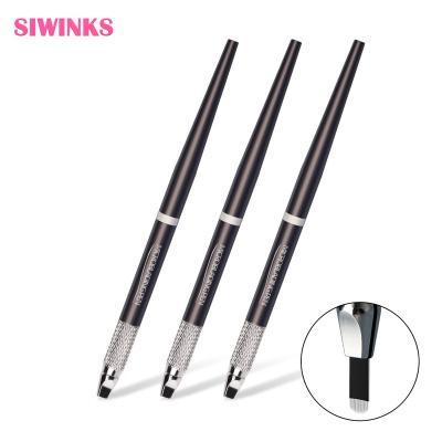 China Tebori Permanent Microblading Manual Tattoo Pen 3D Microblading Pen Eyebrow Tattoo Pen PCD For Eyebrow Microblading Needles for sale