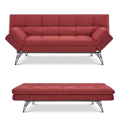 China Modern Fabric Folding Sofa Upholstery Cama Sofa SimpleFolding Living Room Home Furniture Sofa Bed for sale