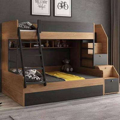 China Modern custom made Gelinan bedroom furniture boy bedroom single bed three layers woodenn children bed. for sale