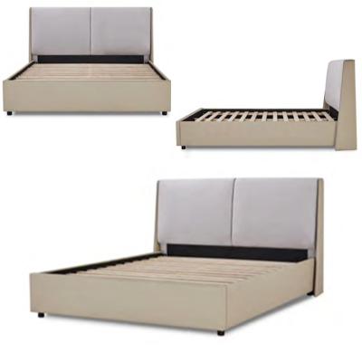 China Factory Direct Selling Convertible Home Furniture Bedroom Furniture Modern Double Bed Wooden Hotel Bed for sale