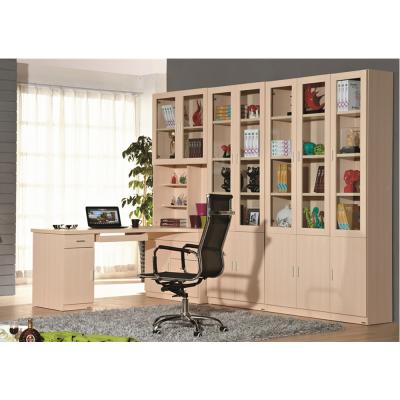 China Morden Sell High Quality Wooden Study To Use Large Bookcase Study Bookcase Luxury Bookcase With Desk. for sale