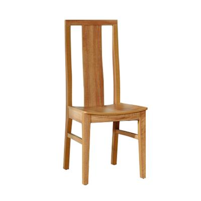 China Custom Nordic Simple Comfortable High Back Wooden Leisure Dining Room Furniture Simpe Sales Dining Chair. for sale