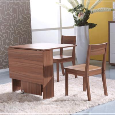 China Morden Modern Design Dining Furniture Wooden Multifunctional Folding Dining Tables And Chairs Set for sale