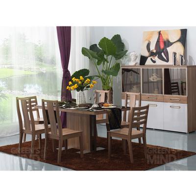 China Morden Sale Modern Design Dining Furniture Wooden Dining Table Set. for sale