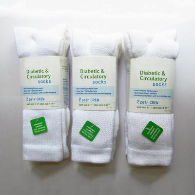 China QUICK DRY Non Binding Loose Top Bacteri Copper Socks Medical Oriented Socks Anti Relieve Flat Seamless Thick Diabetic Socks for sale