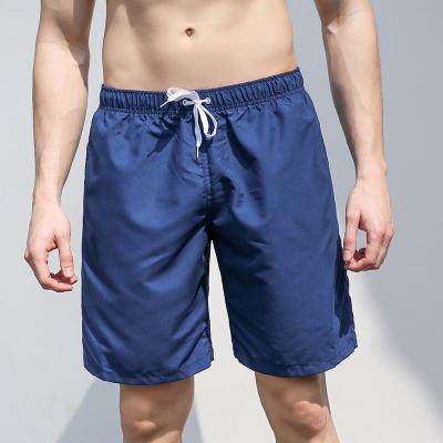 China Men's Swim Trunks Breathable Quick Dry Outdoor Thin Beach Shorts Half Boardshorts Swimwear Men Polyester M L XL XXL for sale