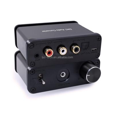 China Profoessional Aluminum Audio Converter Coaxial Optical To 5.1 Audio Converter Analog for sale