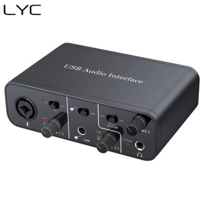 China Best Price Customizable Sound Card Studio Recording Audio Interface AR005 for sale