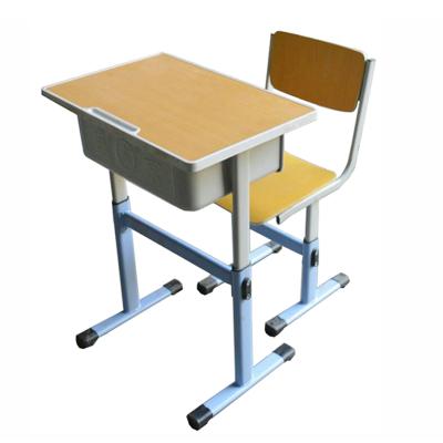 China Modern Hot Sale Student School Desk Table And Chair University Classroom School Furniture With Chair for sale