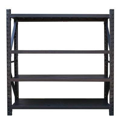 China Industrial Corrosion Protection Metal Storage Panel Steel Platform Heavy Duty Warehouse Shelf for sale