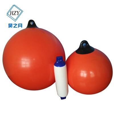 China Anti-collision For Small Boat Air Sealed Cylinder Shape Buoy Manufacturer Anti Drowning Inflatable Floating Buoy for sale